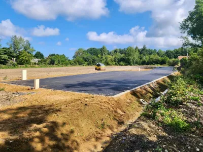 Travaux d'aménagement de voirie et réseaux terminés